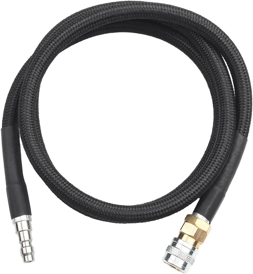 HPA MicroMR-GEN2 Regulator forPaintball with Foster Coupler and Remote Hose forGEN2 Series Air Pressure Regulation(2#)