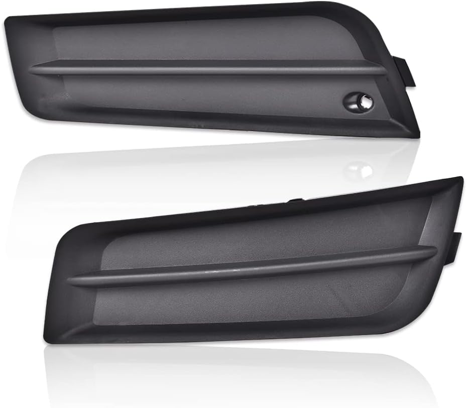 G-PLUS Front Bumper Fog Lamp Cover Compatible with 2011-2014 Chevy Cruze Eco/LS/LT/LTZ Replacement for Fog Light Cover/Fog Lamp Bezel Trim Frame 94831150 GM1039130 94831149 GM1038130