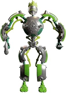 61130 GIGABOTS Energy Core FRAGBOT Transforming 13 inch Action Collectable poseable Figures Construction Toys,Green