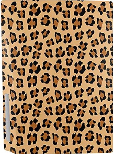 Skinit Decal Gaming Skin Compatible with PS5 Console - Leopard Spots Print Design