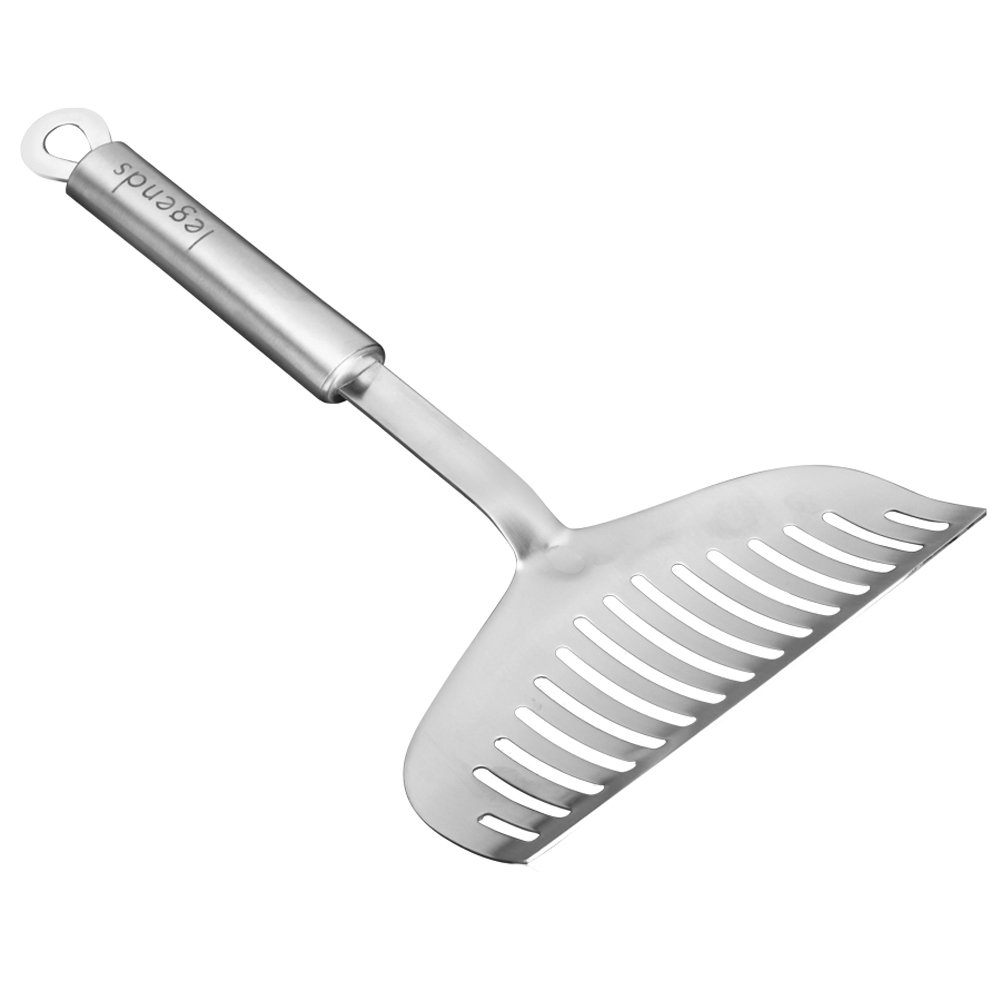High-grade Stainless Steel Professional Fried Fish Shovel Drain Shovel Fish Shovel Kitchen Cooking Tools