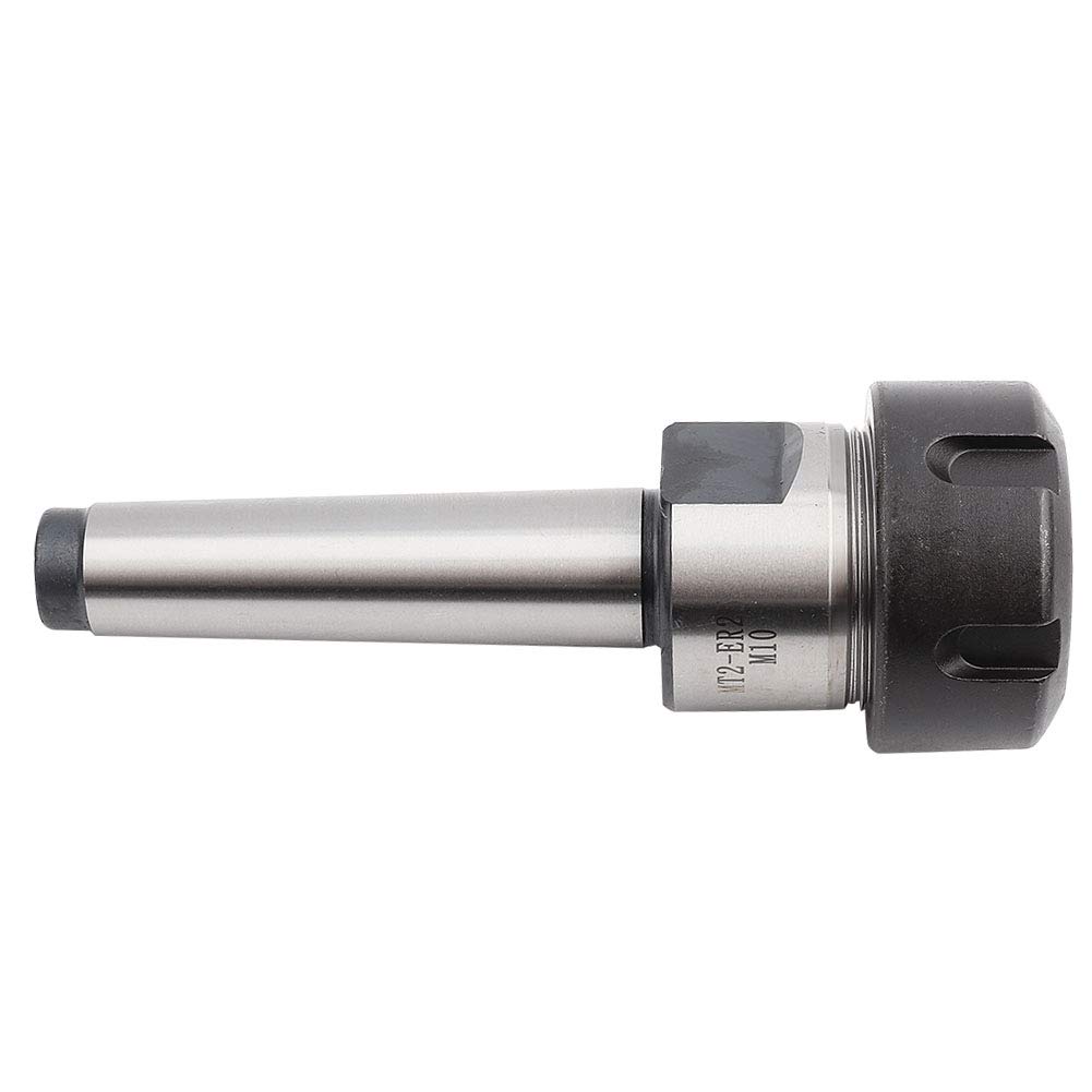 Homeriy Er25 Mt2 M10 Soporte de Mandril de Boquilla Cónica Sensación Cómoda Y Apariencia Agradable Adaptador de Eje de Fresado para Fresadora Taladradora Cnc