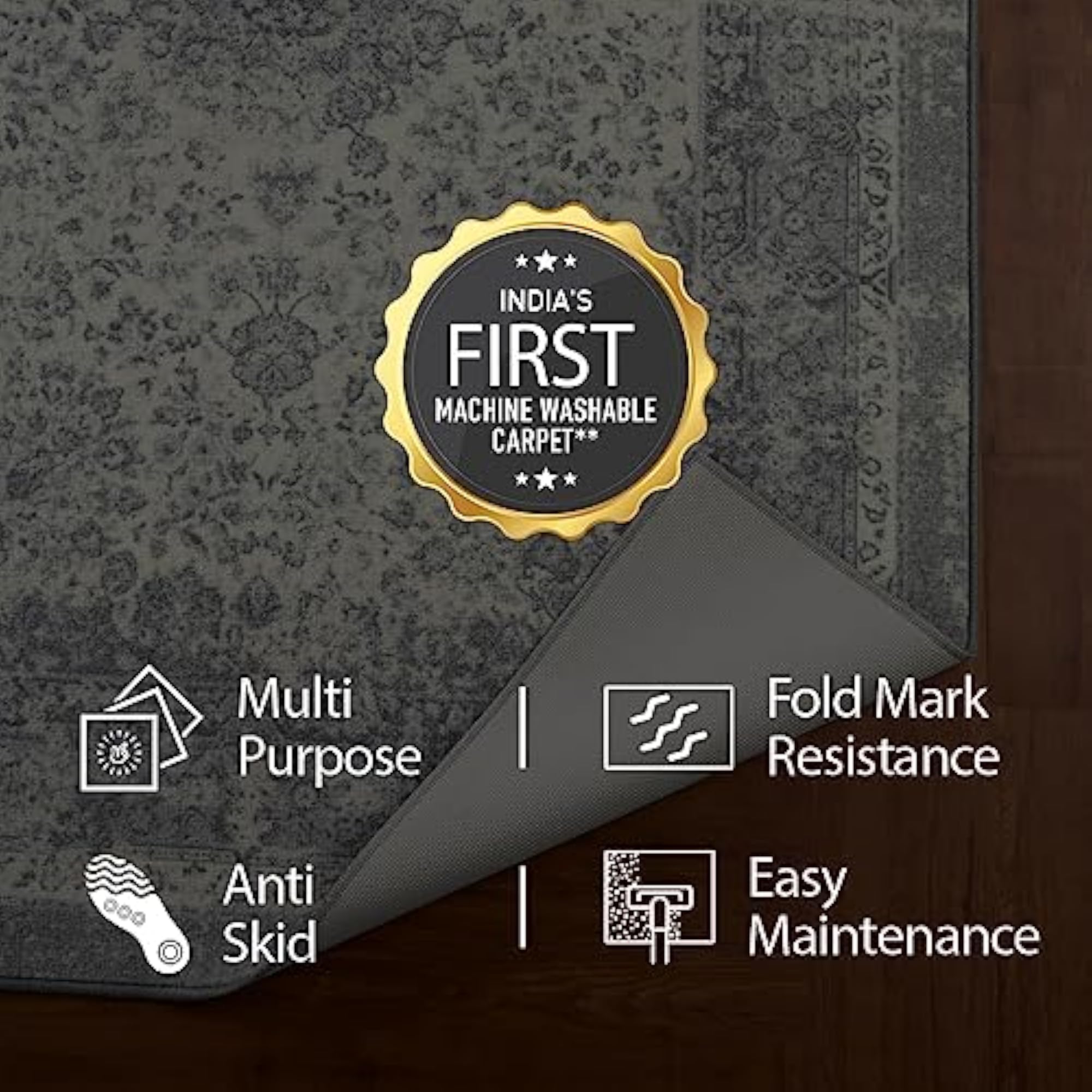 Wonder-Full Distressed Carpet for Hall