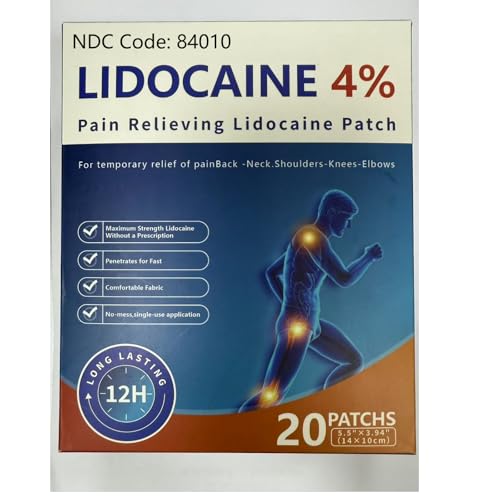AROSLU Pain Relief Patches Lidocaine 4%