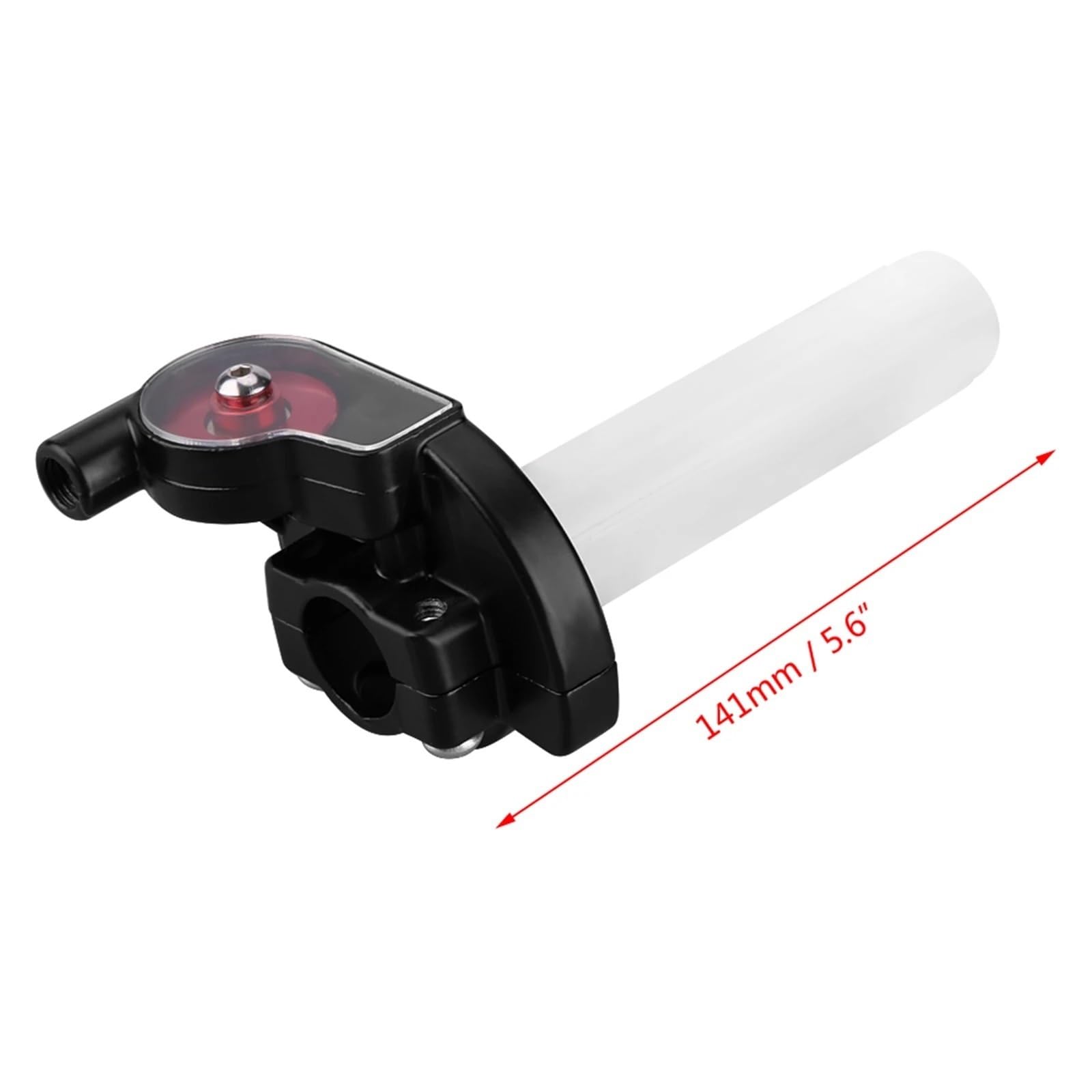 Manetka gazu do motocykla 22 mm, wizualna, obrotowa, pasująca do motocykla ATV o pojemności 50–160 cm3