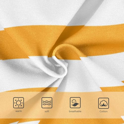 White Orange Stripe Toddler Boy's Underwear 2T3