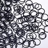 Diese Mini Elastische Haargummis bänder besteht aus haltbarem Weichgummi TPU,es gibt gute Elastizität.Sie können es lange nutzen.