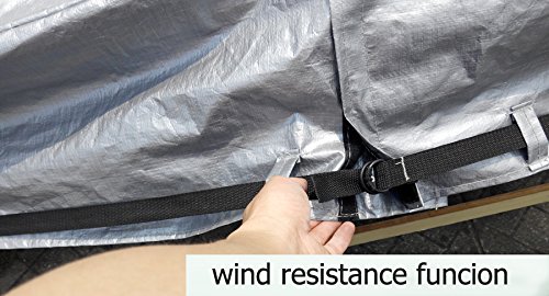 hot tub Cover Cap 96"x96"x35"(244x244x90cm spa Sun Shield for Hash Weather - Thumbnail 5