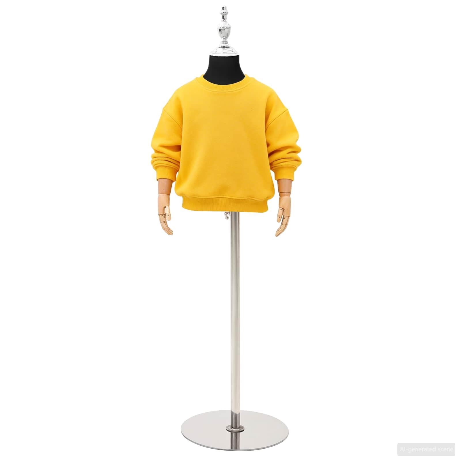 vidaXL Verstellbares 120-157 cm Mannequin mit Basis Unisex PP Schwarz