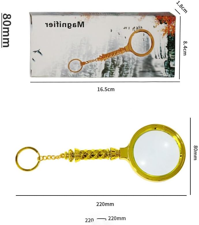 VIDI 10X30mm Pocket Tester Loupe Thread Counter Folding Cloth Magnifiers Magnifying Glass