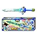 MONKART Leo MONSWORD Weapon Blue Sword Transweapon Kids Toy-Light, Sound Effect