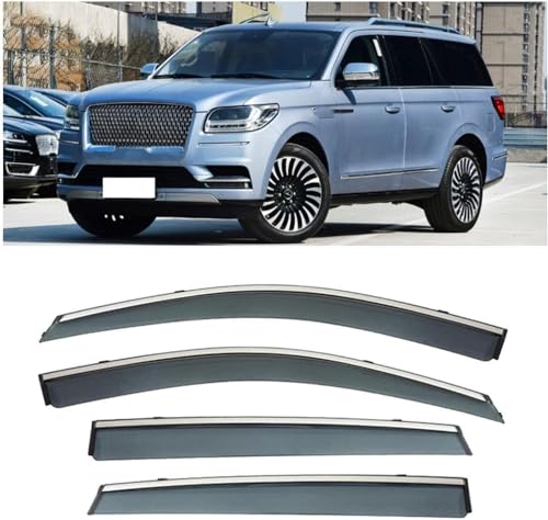 Déflecteurs de vent haut de gamme pour Lincoln Navigator 2020, protection et finition premium