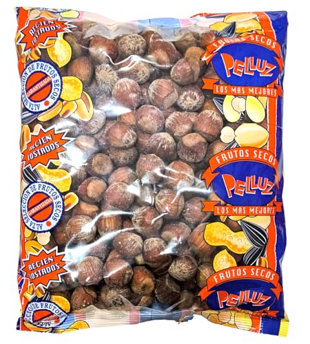 Avellanas Tostadas con Cáscara 1 Kg - Avellana cascara- Marca Pelluz