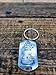 First Glass Designs Live Laugh Toaster Bath, Funny Skeleton Bath Keyring, Stainless Steel Dog Tag, Customisable Message, Novelty Gift