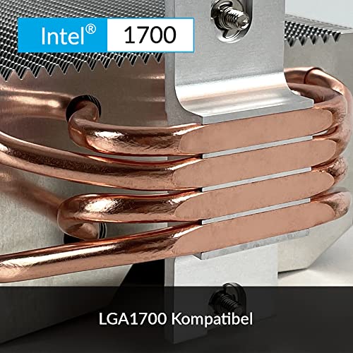 Image of ARCTIC Freezer i35 - Single Tower CPU Cooler, Intel Specific, Pressure Optimized 120 mm P-Fan, 0-1800 RPM, 4 Heat Pipes, incl. MX-5 Thermal Paste - Black
