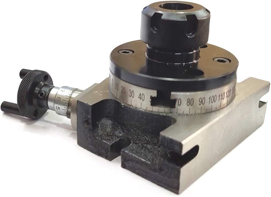 ER-25 Collet Adaptor for Instant Milling-Metalworking, Engineering Tools (WITH A 3" ROTARY TABLE- 4 SLOT)