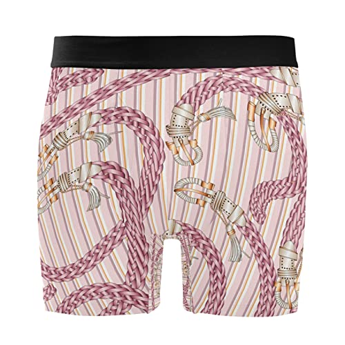 Bóxer para hombre con rayas bohemias ultrasuaves para el confort diario en pack de 2