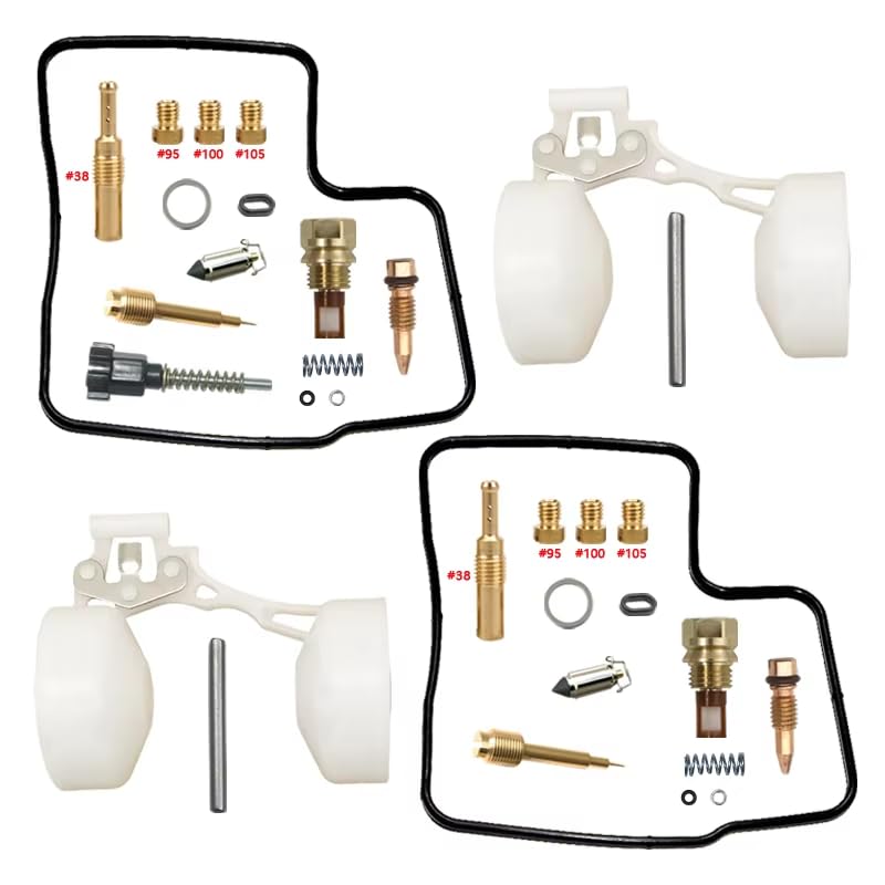 Kit de reconstruccion de carburador NV600C-B para moto Steed 600 tipo V de alta precision