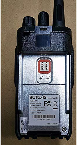 image for Retevis RT17 2 Way Radios Walkie Talkie Long Range,Two Way Radio with 