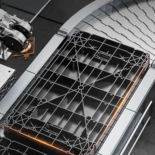 Carretilla plegable de 4 ruedas con capacidad 100KG miniatura 6