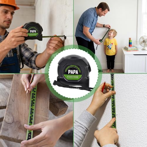 Vatertagsgeschenk für Papa - 3 Stück Vatertag Lustige Geschenke Maßband mit Spruch Flaschenöffner Geschenkbox, Bester Vater Personalisiert Gadget Geschenk, Männer Coole Werkzeug Geburtstagsgeschenk