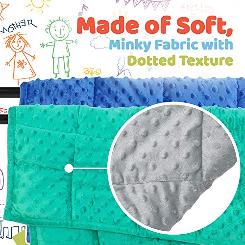 Little Chubby One Weighted Lap Pad - Heavy Blanket - 5 Lbs - 19" X 22" #TOP3