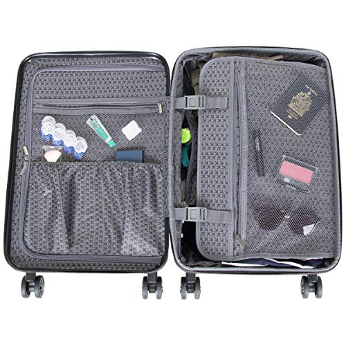 image for Kenneth Cole Reaction Women's Madison Square Hardside Chevron Expandab