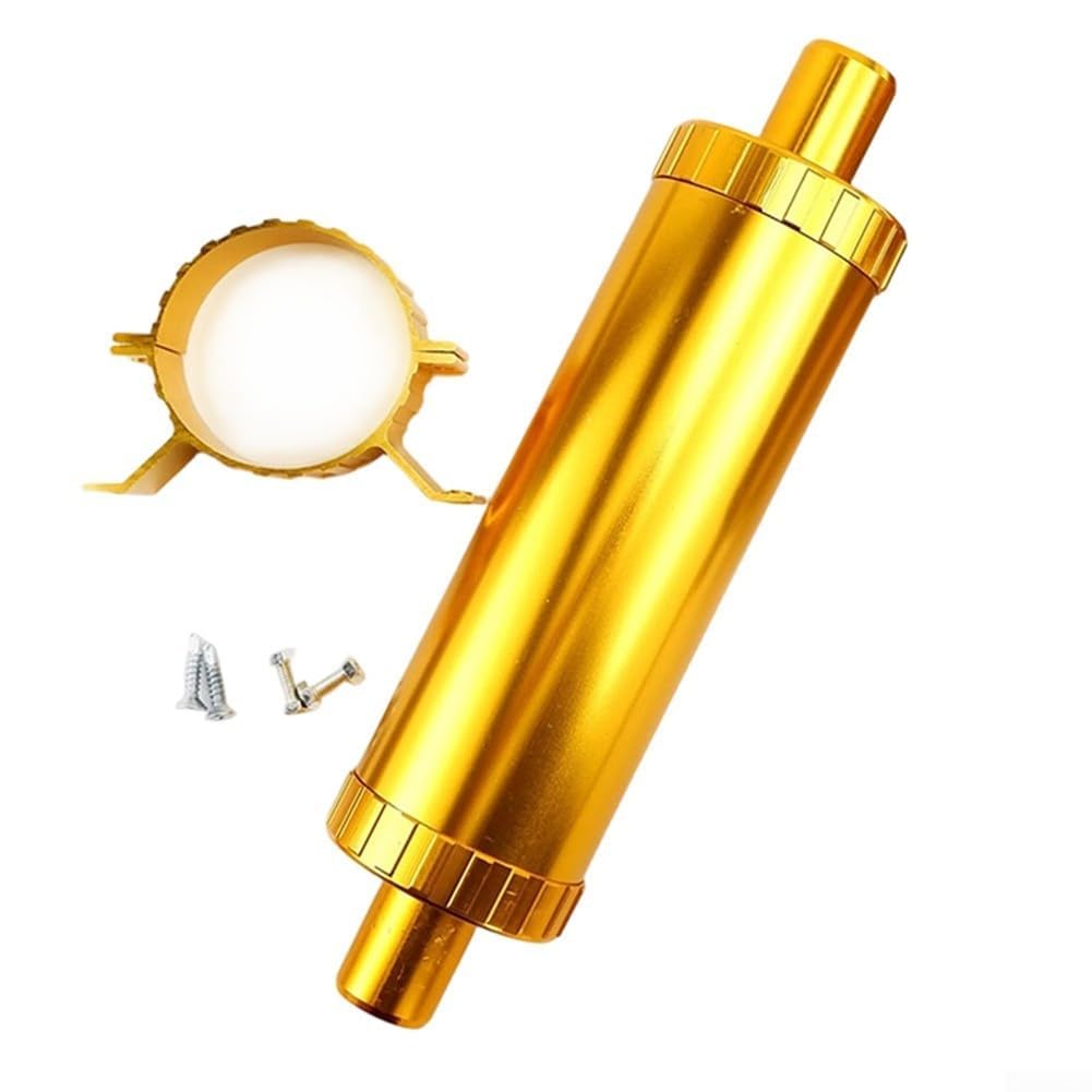 Silenciador de escape de 24 mm en acero inoxidable para calefacción de estacionamiento
