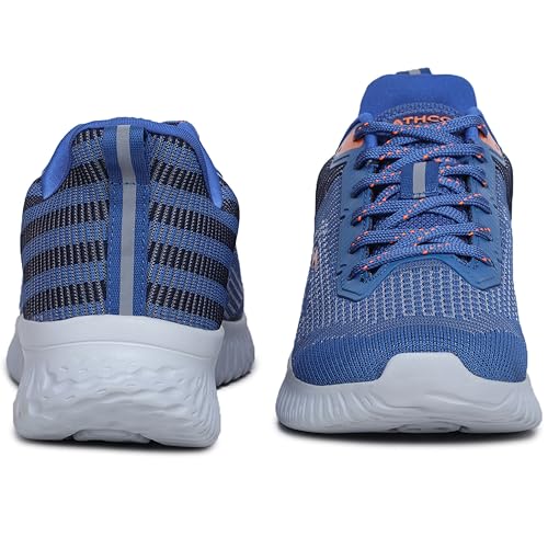 Image of ATHCO Mens Vivid Super Comfortable Insole Shoes|Running|Walking|Training|Gym|Jogging|Sneaker|Athletic|Laceup|Flexible|Lightweight|Dailyuse|Sports|Casual|ExtraSoft|Fitness|Gents Boys