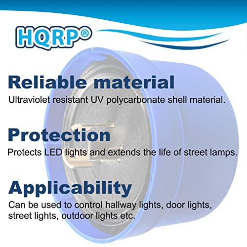 Hqrp Photocell Sensor Outdoor Light Switch Dusk To Dawn Photoelectric Control Twist Lock Plug For Led Barn Light, Door Lights, Street Light, Parking Lot Light Etc. #TOP3