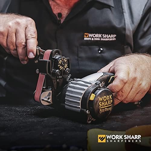 WORK SHARP™ Blade Grinding Attachment Belt Kit - keramische Profi Schleifbänder - keramische Schärfband-Sets für Profis 