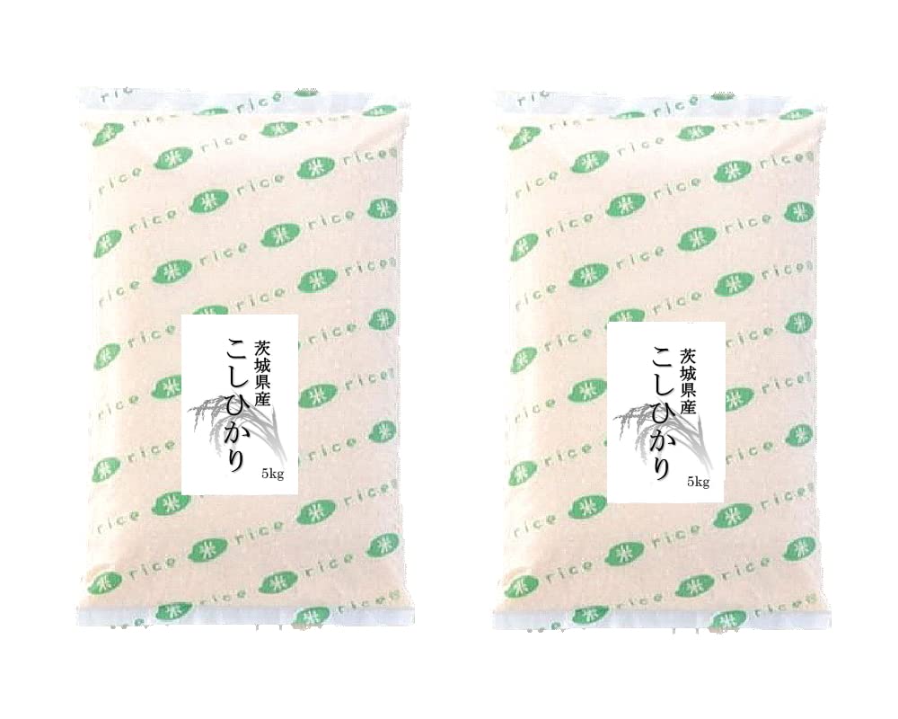 Amazon.co.jp: 【玄米】茨城県産 コシヒカリ 玄米10kg (5kg×2袋) 令和7