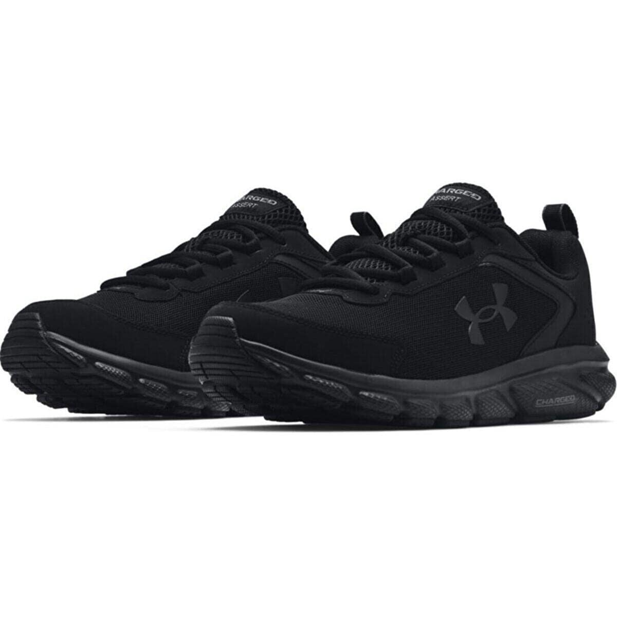 Under Armour Men's Charged Assert 9, Black (003)/Black, 10 M US, Black(003)/Black