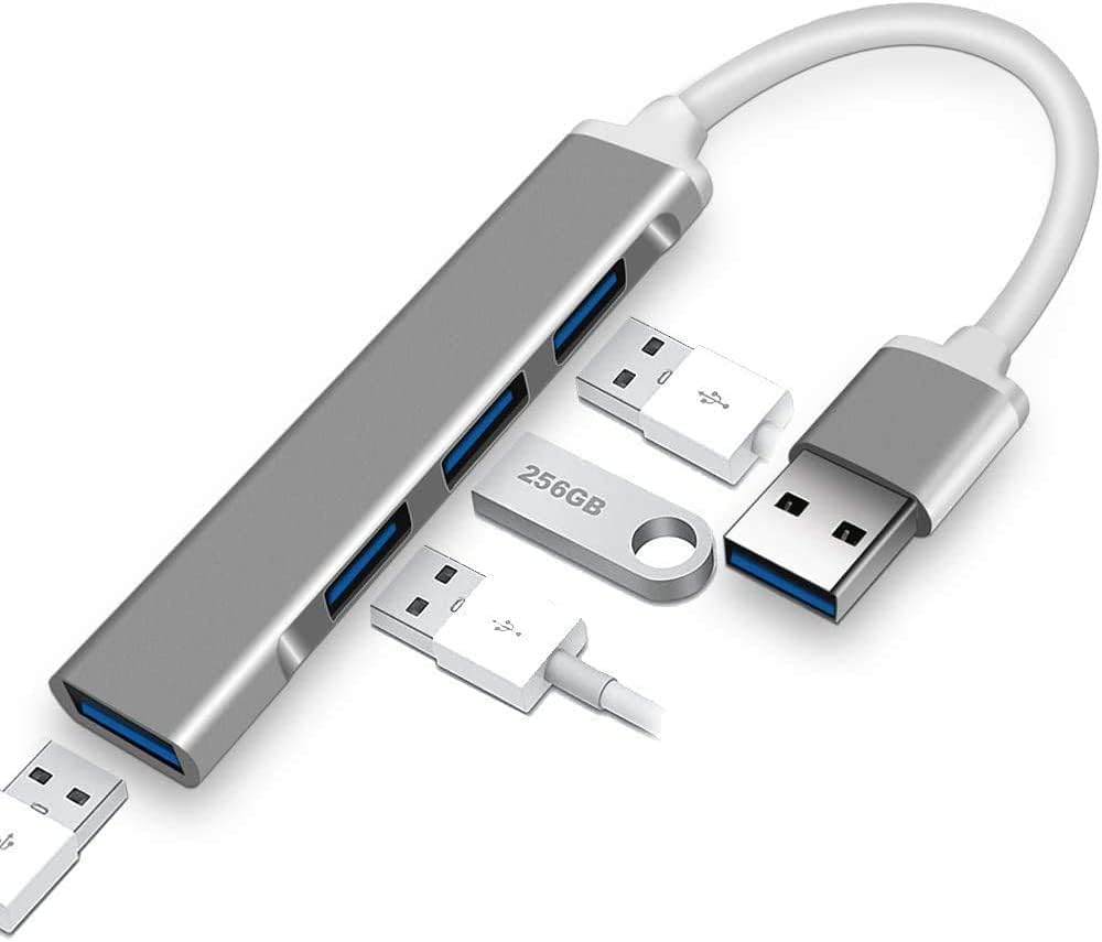 Wefly USB Hub,4-Port USB 3.0 Ultra Slim Data Hub,Ultra Thin USB Hub to 4 USB 3.0 Extension,for MacBook Air,Mac mini/Pro,Surface Pro,Notebook PC,Laptop,USB Flash Drives,and Mobile HDD-image-29
