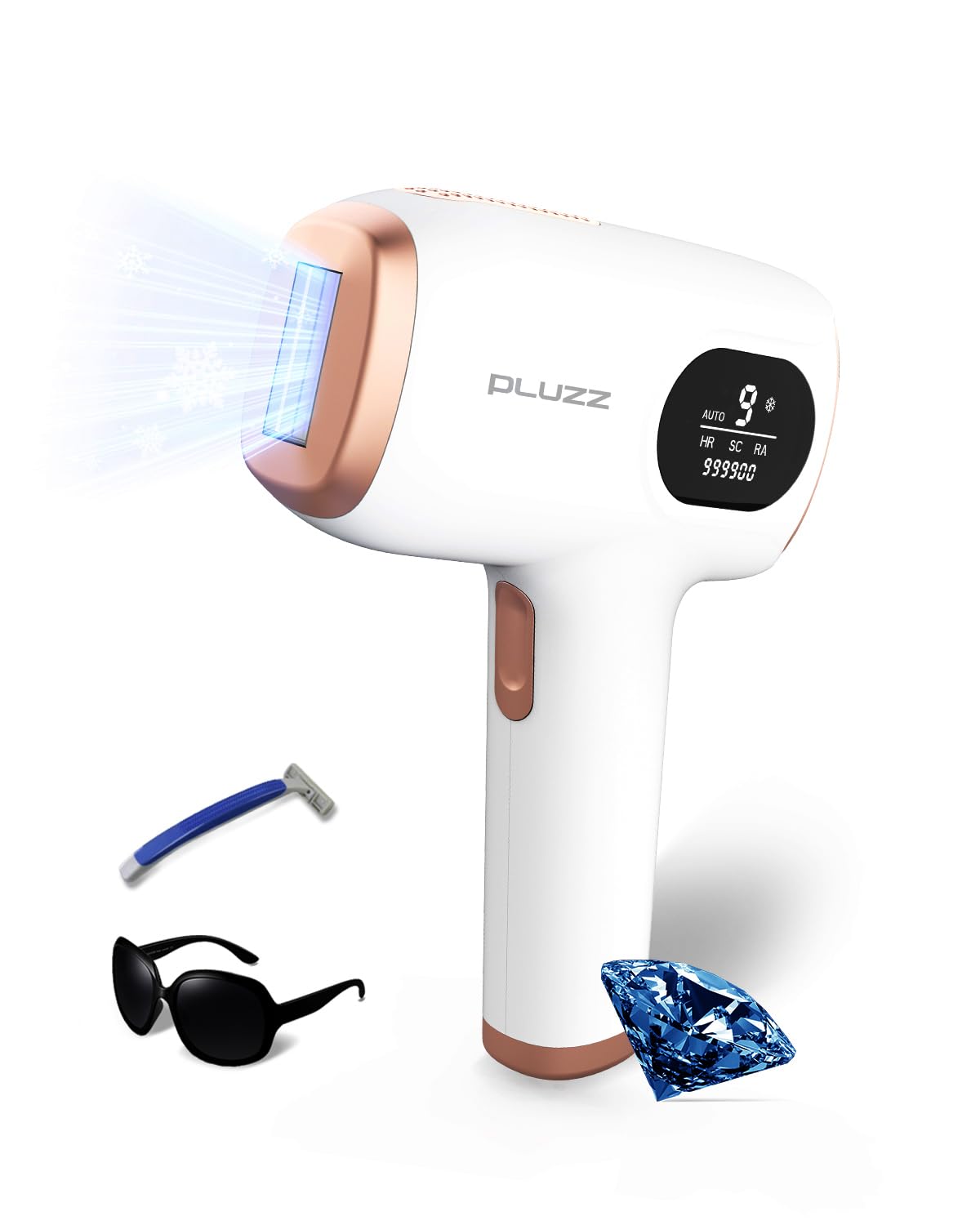 Amazon | 【サファイアフリーズ】家庭用IPL光脱毛器サロン級 冷感 VIO