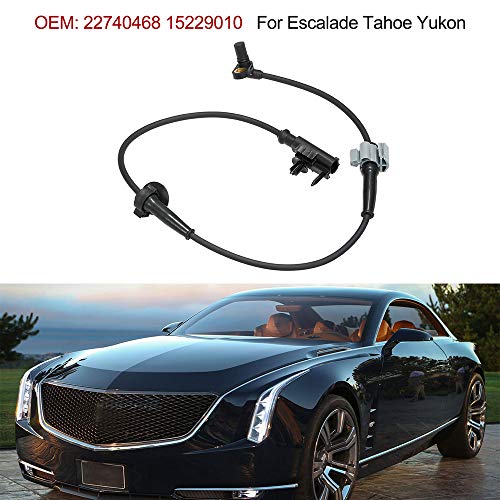 RuleaxAsi Sensor de velocidade da roda ABS dianteiro esquerdo/direito do carro Sensor para Escalade