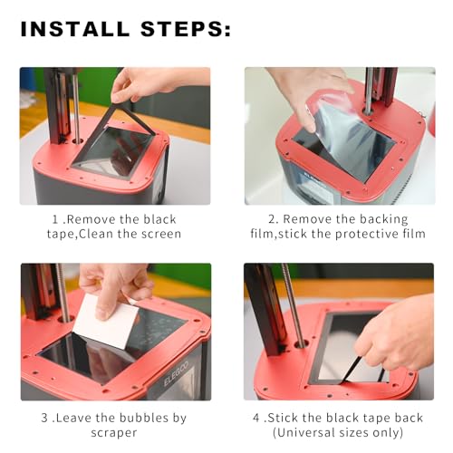 Protectores de pantalla para impresoras 3D de resina LCD - Fernando Cortés