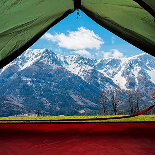 Camping Dome Tent for 1 to 2 Person, Lightweight Backpacking Easy Setup Waterproof Family Tents for Hiking Traveling Mountaineering & Outdoor image 4