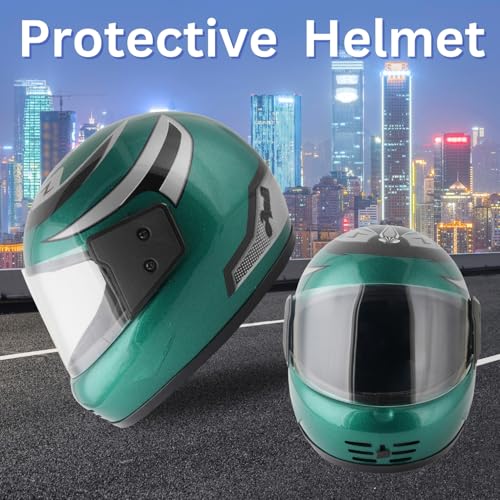 Image of Sage Square Audi Kimi Full Face Helmet | ISI Certified | Clear Visor | Ultra Comfort Inner Padding Extra Comfort & Stylish