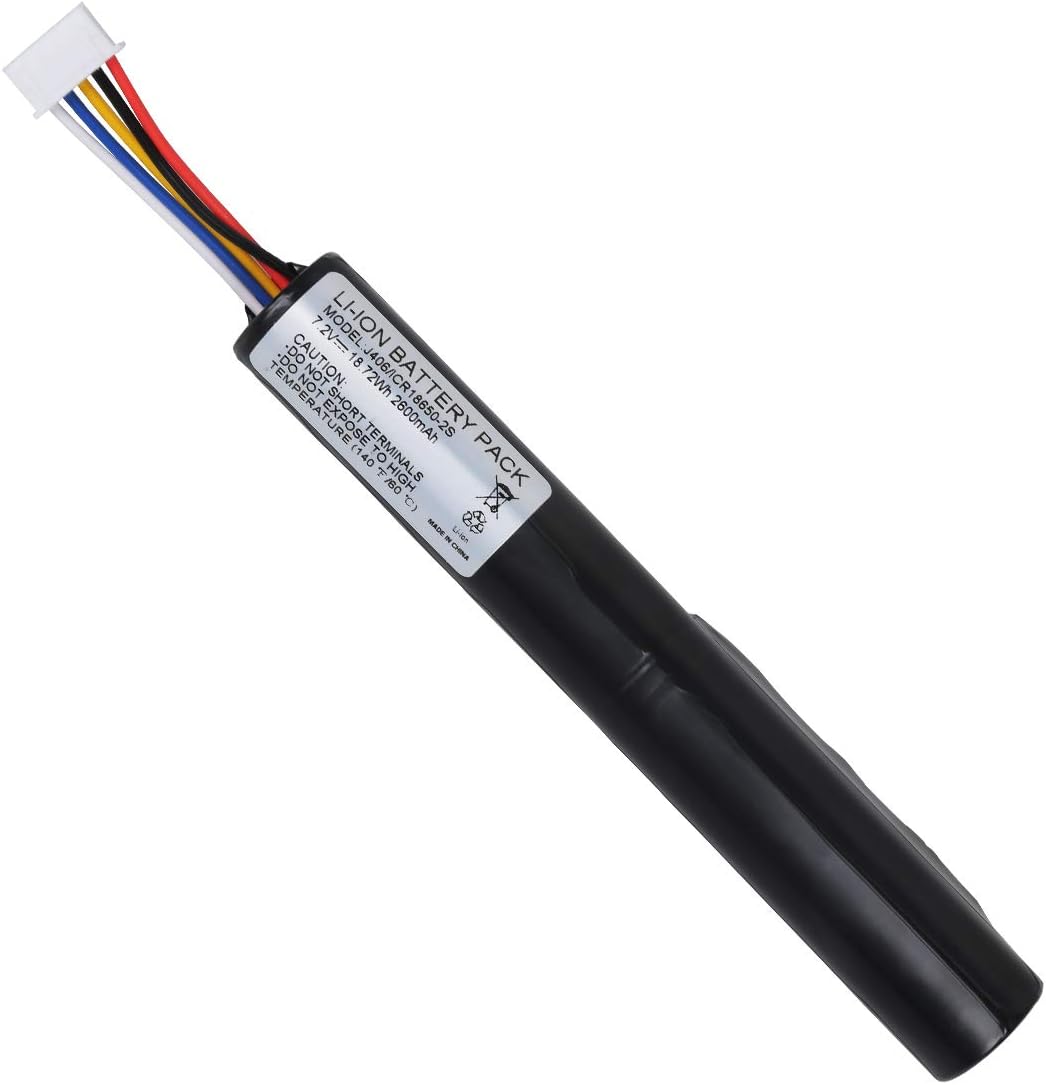 for B&O BeoPlay Battery Kratax 2600mAh Li-ion 7.2 V Replacement Battery for B&O BeoPlay A2, BeoLit 15, BeoLit 17 Portable Bluetooth Speaker, Part No. J406/ICR18650-2S