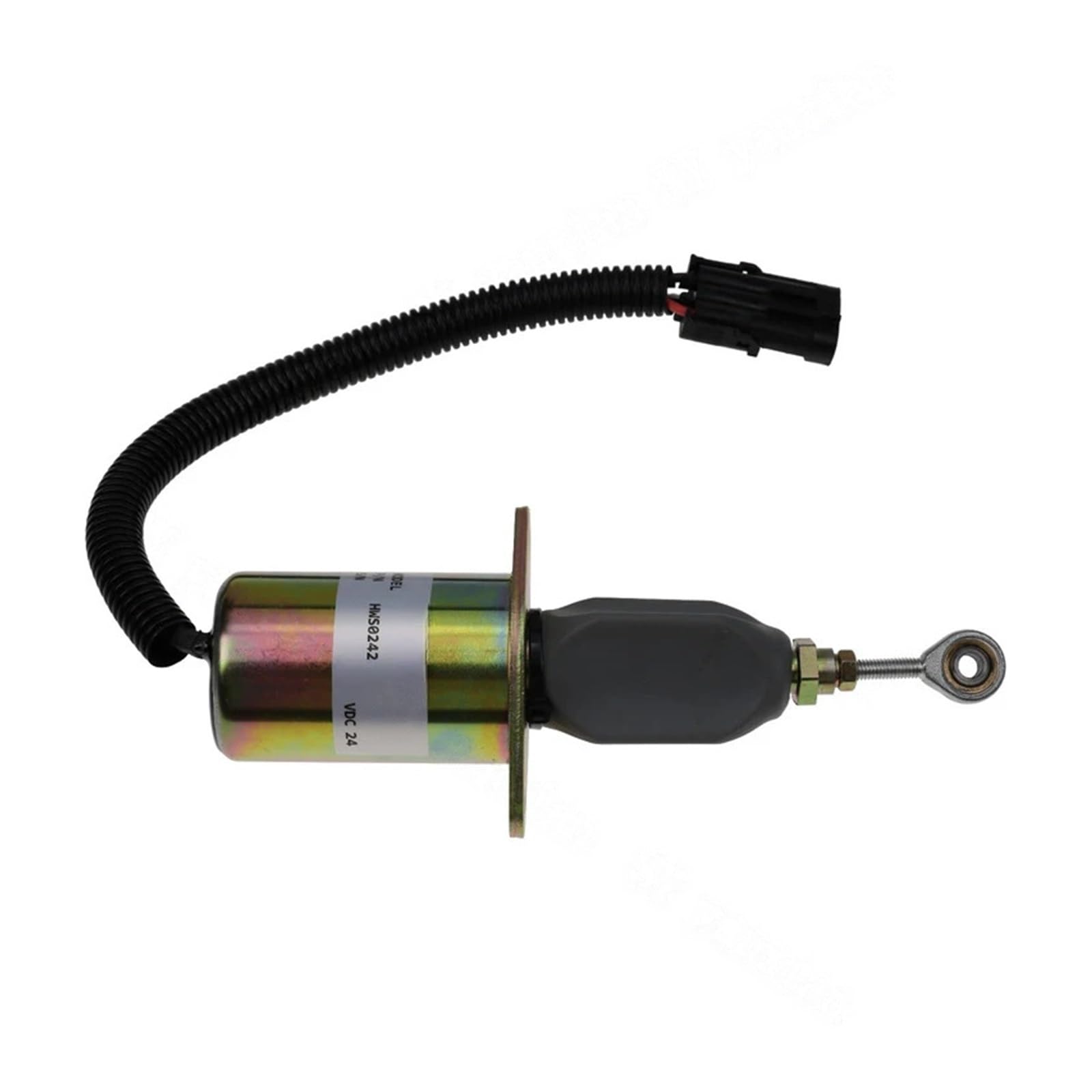 Hdrtcbu One Color Solenoid Valve For Cummins Excavator Fuel Shutdown Solenoid Valve Fuel Stop Solenoid