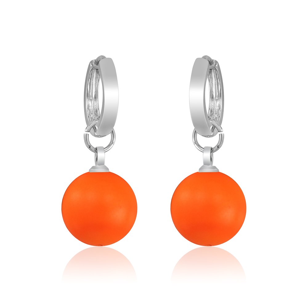 Mahi Orange Dangle & Drop Earrings for Women ER1104079ROr (B00HXVH1S8) Amazon Price History, Amazon Price Tracker