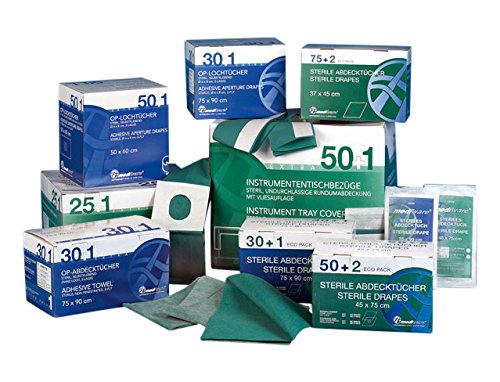 Lingettes Medi Ware H2 90669350 ovales à trou 6x8 cm adhésives autocollantes