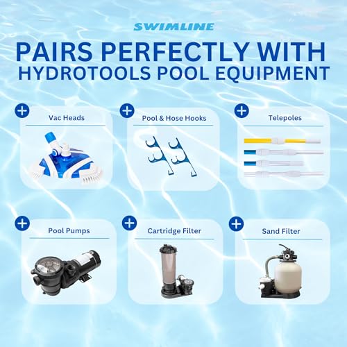 Solstice by International Leisure Products Hydro Tools 6018 1-1/4-Inch Diameter Economy 18-Foot Pool Vacuum Hose by Swimline - Image 6