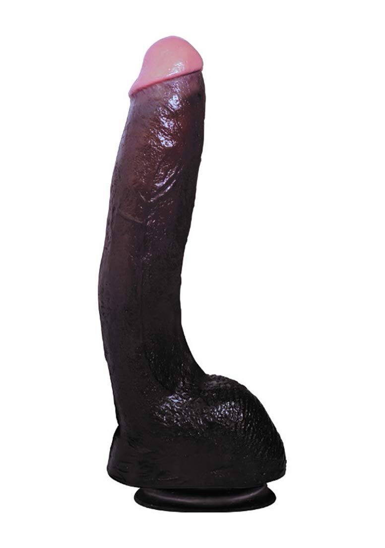 THE REAL ONE Fallo Realistico Negro JUNGLE KING in Fleshy Feeling® 25 X 5,5 cm.