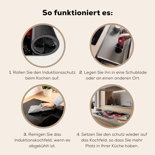 KitchenYeah© Herdabdeckplatte Einteilig Herdabdeckung Abdeckplatte – Ansicht 8