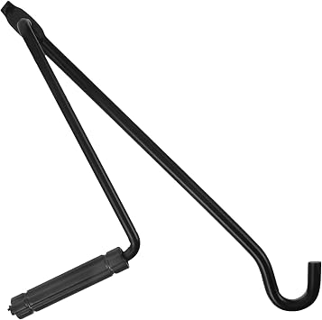 BESPORTBLE Scissor Jack Handle Replacement Car Jack Crank Handle for Vehicle Repair Accessories Hand Tool Ergonomic Lift Tool for Scissor Lift Jacks 10.62X6.29X3.93In