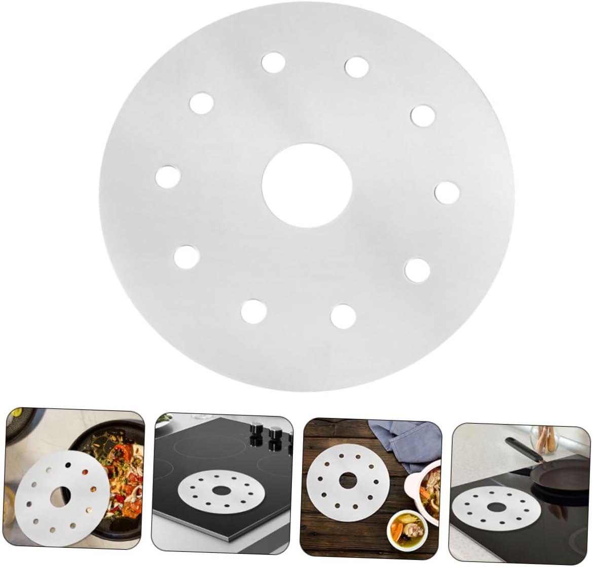 13cm Induction Diffuser Plate Heat Conduction Plate for Stove Top for Kitchen Cookware