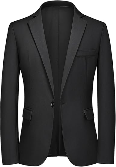 Amazon.com: Chaqueta de oficina para hombre, para negocios, social, boda,  terno, formal, padrino : Ropa, Zapatos y Joyería