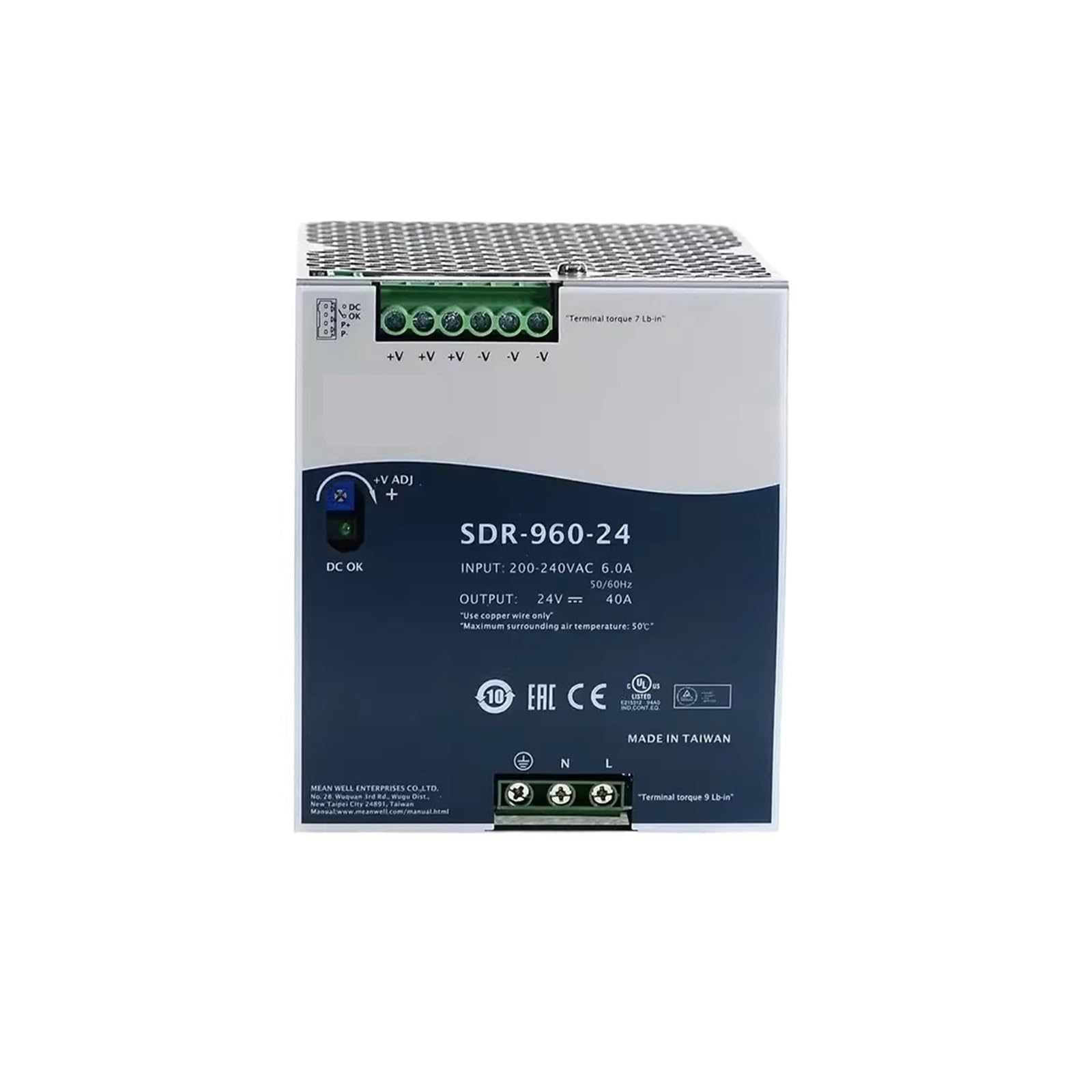 LEOTNNDQ SDR-960 SDR-960-24 24V SDR-960-48 48V 960W DC switching power supply(SDR-960-24)